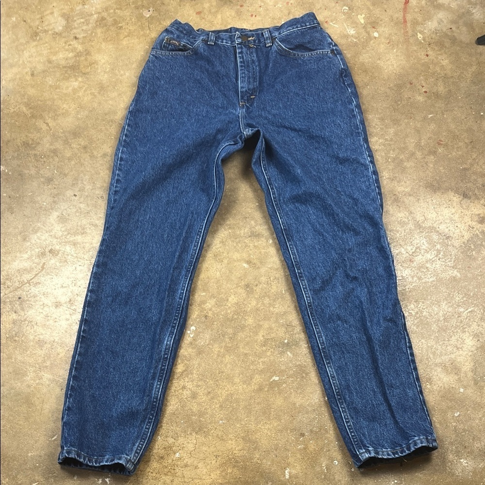 Lee Riders Vintage Classic Blue Denim “Mom” Jeans
Size: 10m (26)